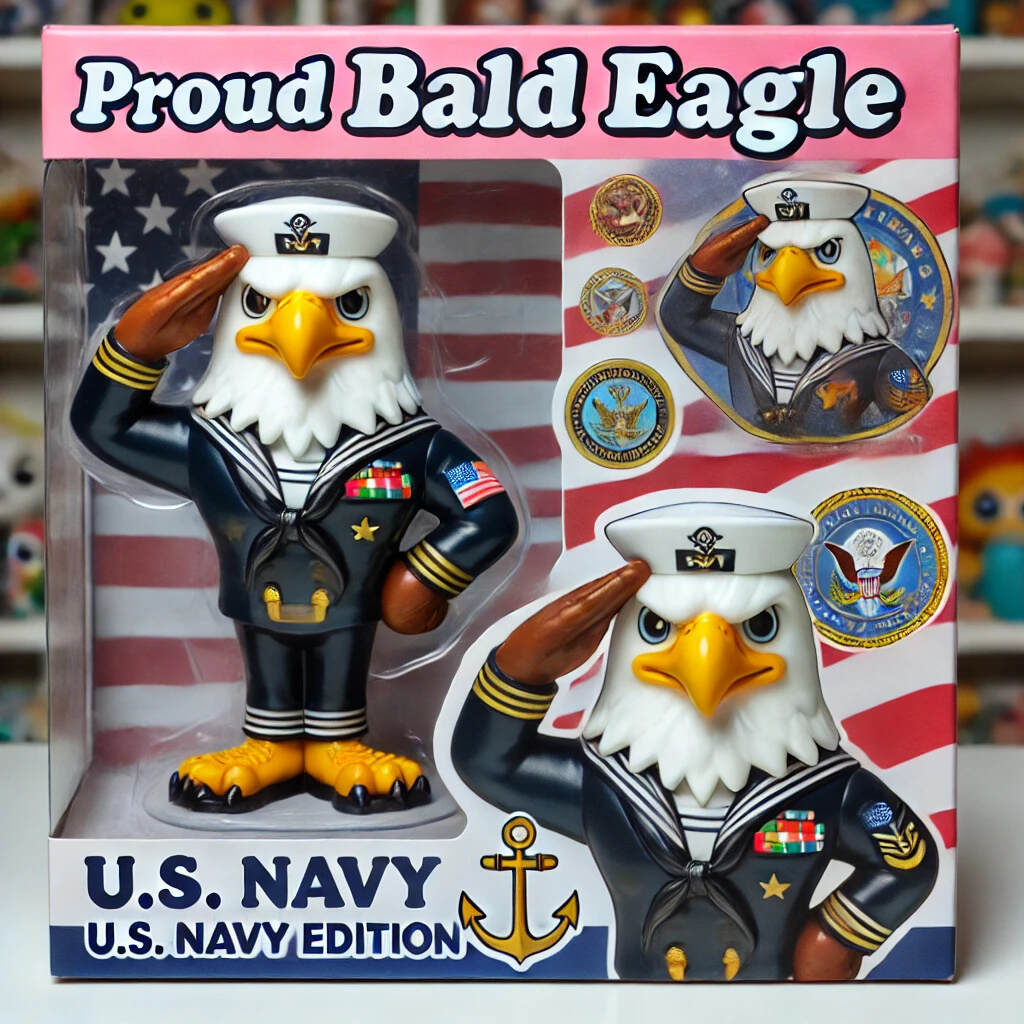 Veteran Tribute Proud Bald Eagle