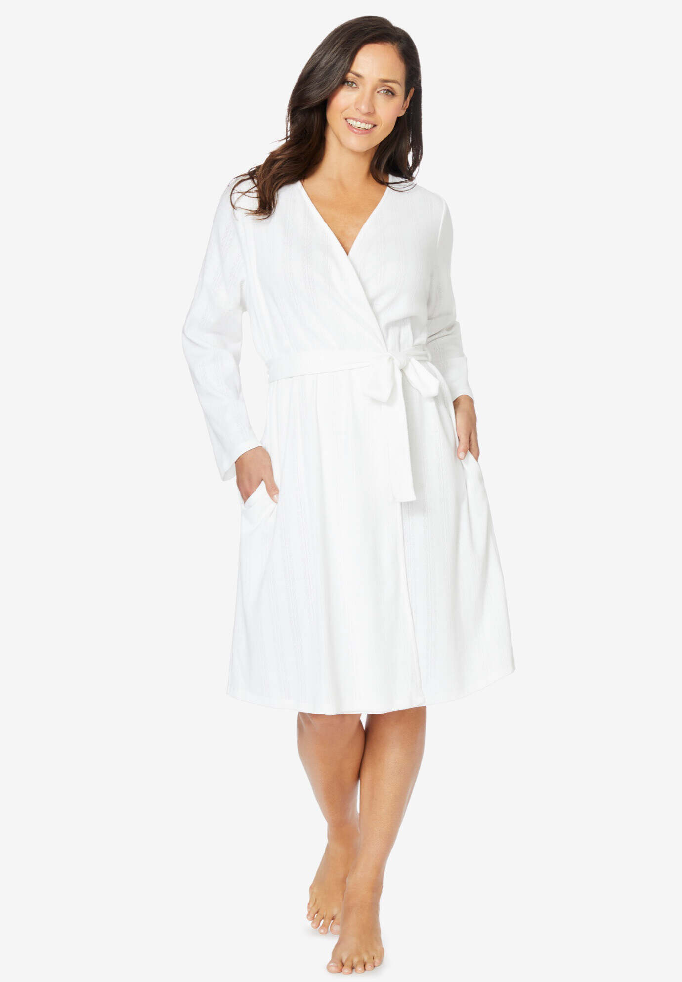 Pointelle Robe