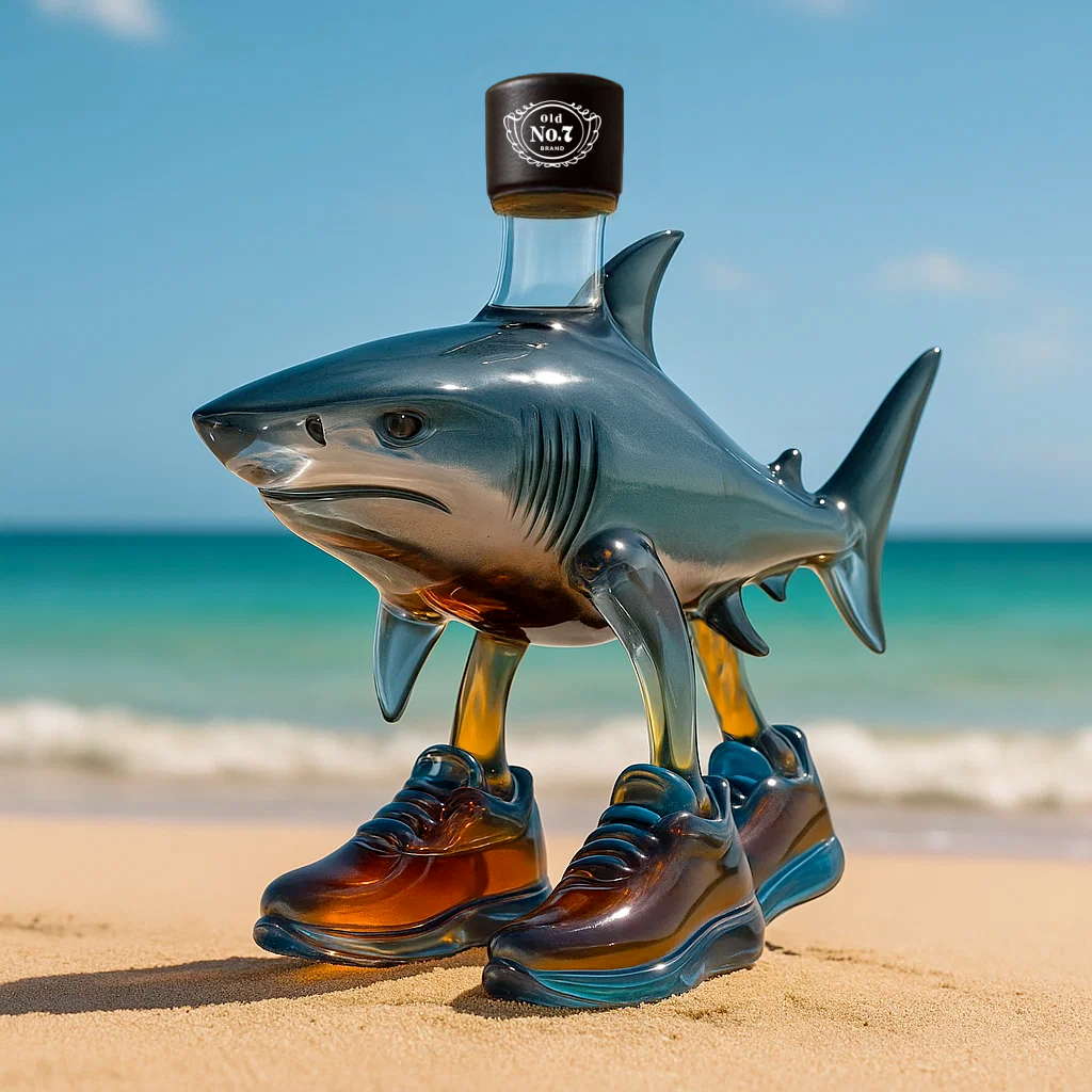 Tralalero Tralala Limited Edition Collector's Whiskey Bottle