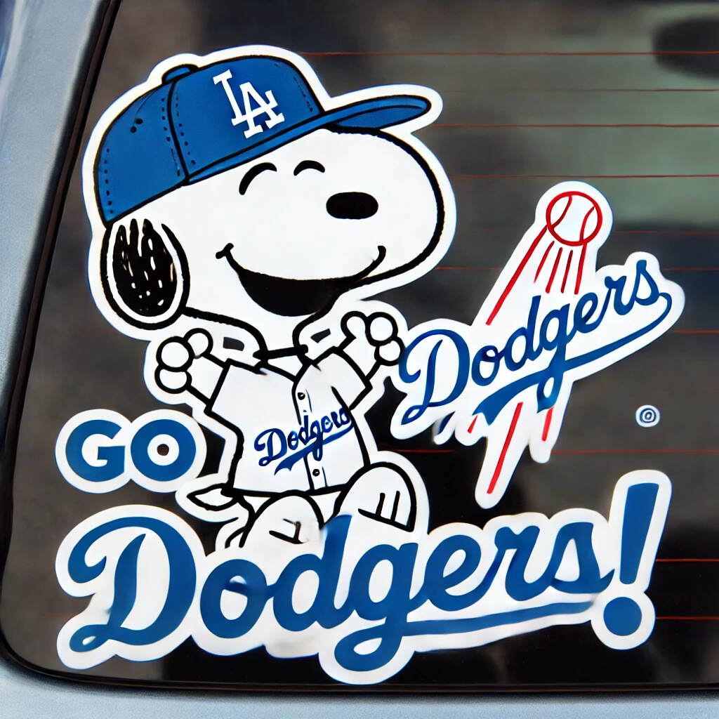 SNPY X MLB Car Decals