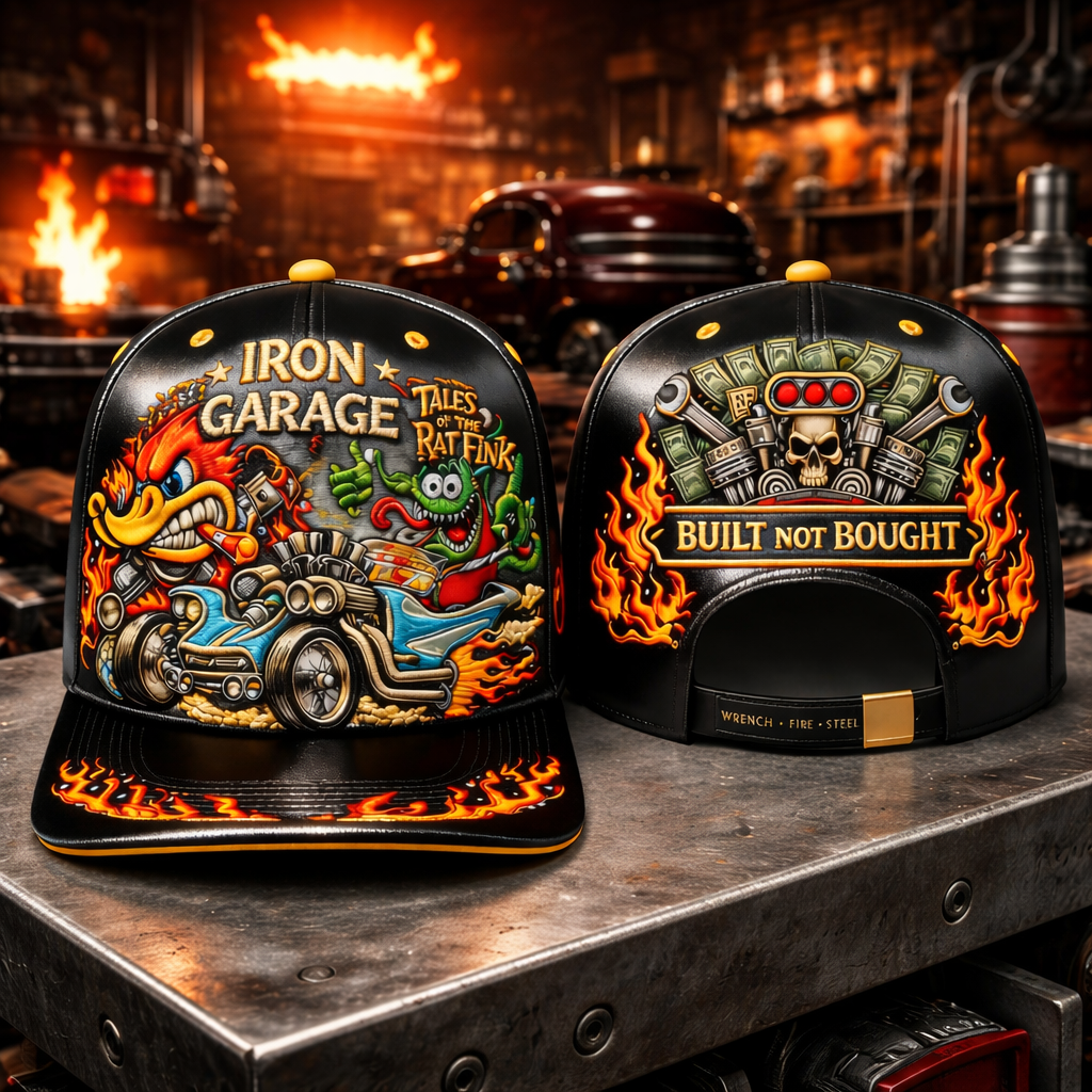 RAT FINK IRON GARAGE Rebellion Limited Cap