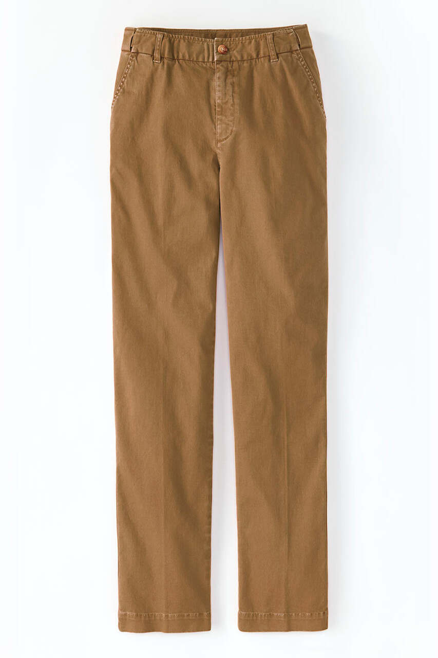 Hidden Stretch-Waist Chinos