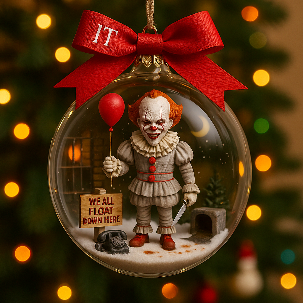 Horror Element Christmas Ball Decoration