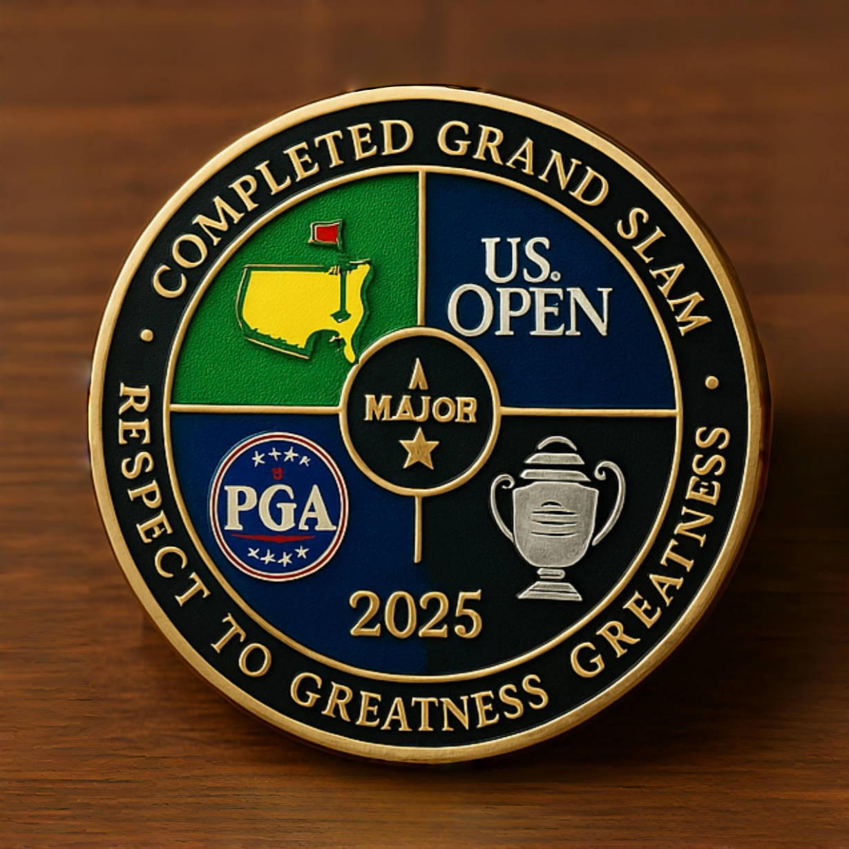 Rory McIlroy Grand Slam Commemorative Coin