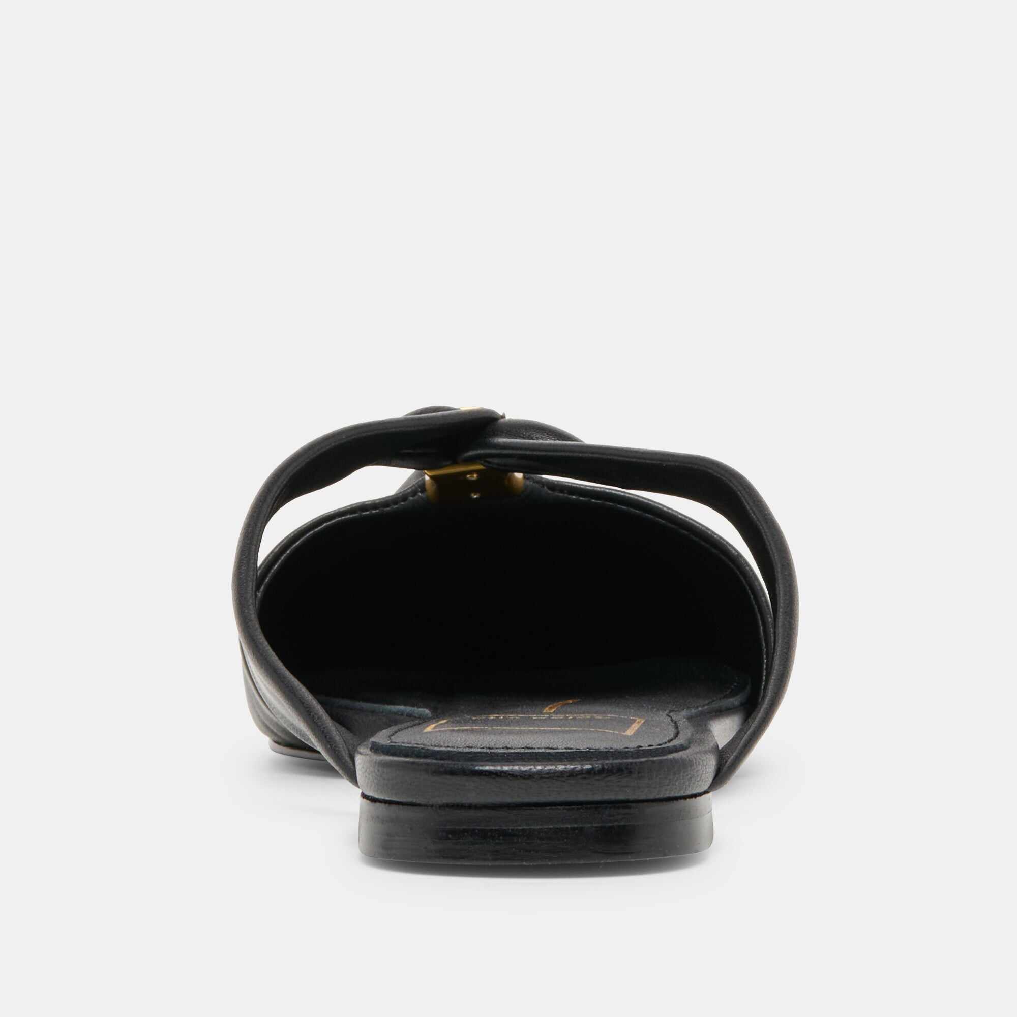 FRANEY FLATS BLACK LEATHER