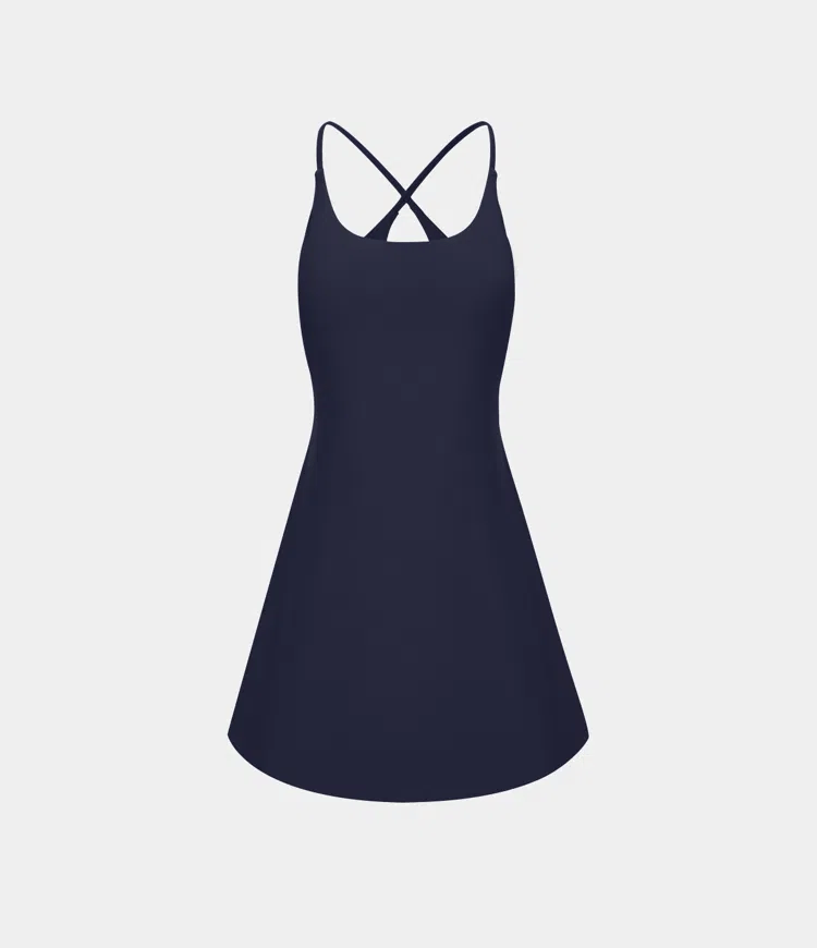 🔥Flash Sale🔥Softlyzero Plush Backless Active Dress-Easy Peezy
