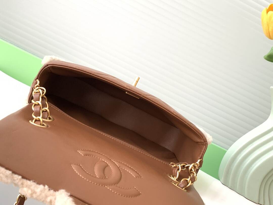 Chanel 24K Teddy Lamb Fur CF Series: Adorable to the Max!