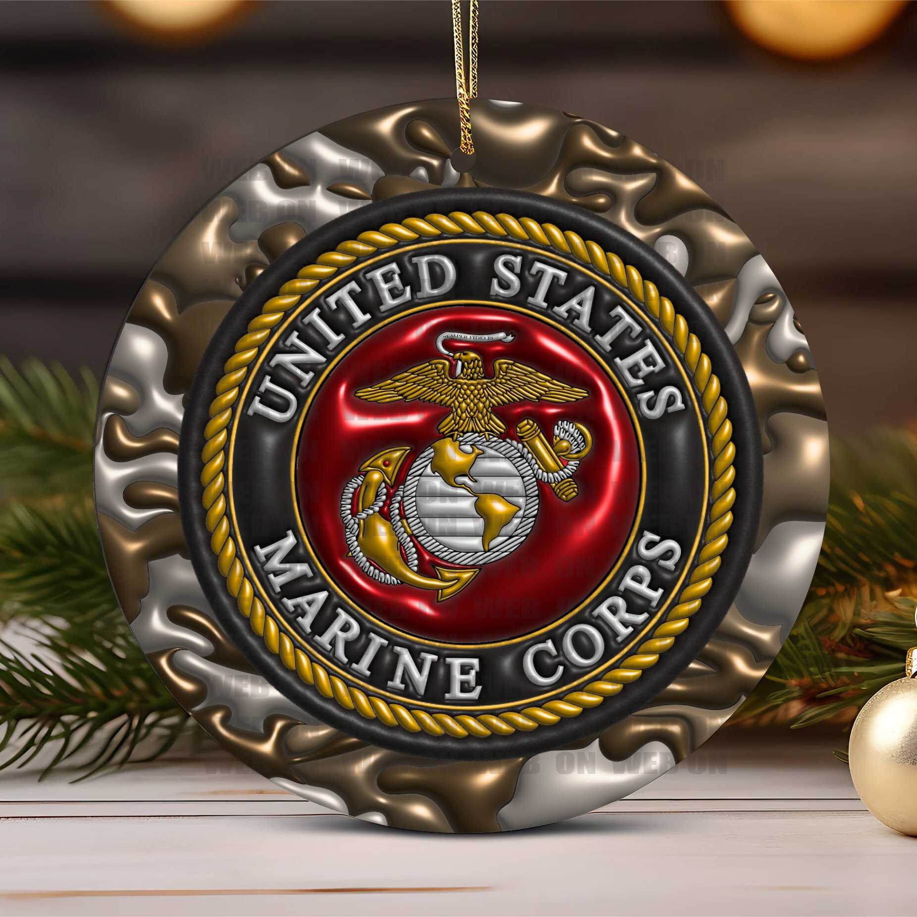 Military Christmas Ornaments