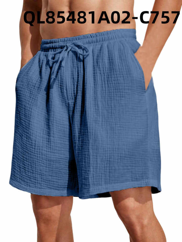Plus Size Lining Men's Loose Trendy Shorts