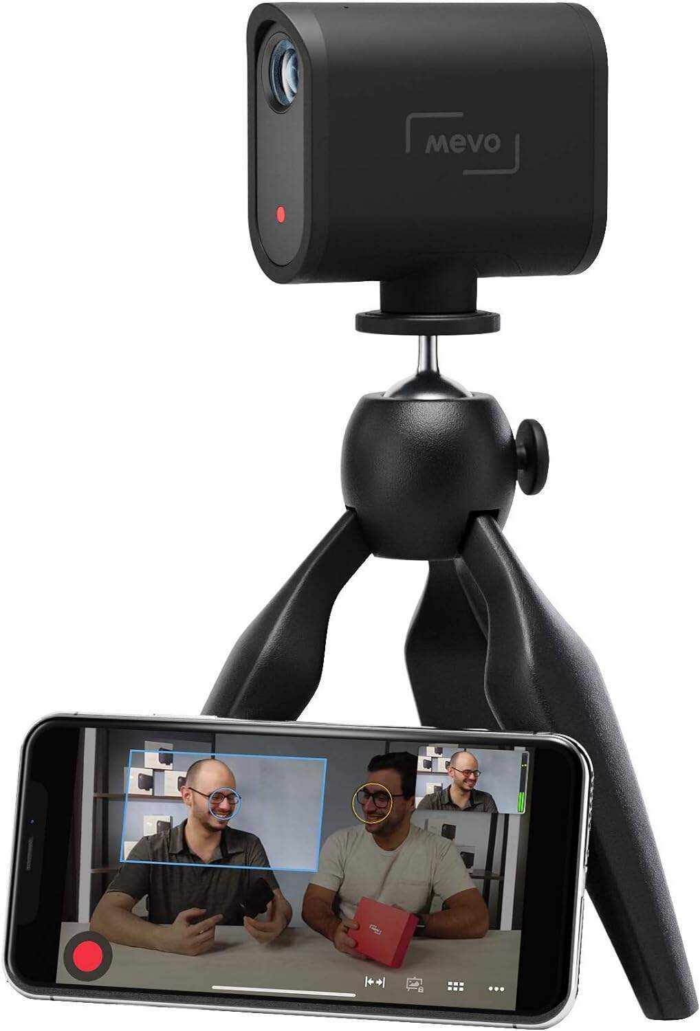 Mevo Start, The All-in-One Live Streaming Camera. Wirelessly Live Stream in 1080p HD and Remote Control with Dedicated iOS or Android App (Renewed)