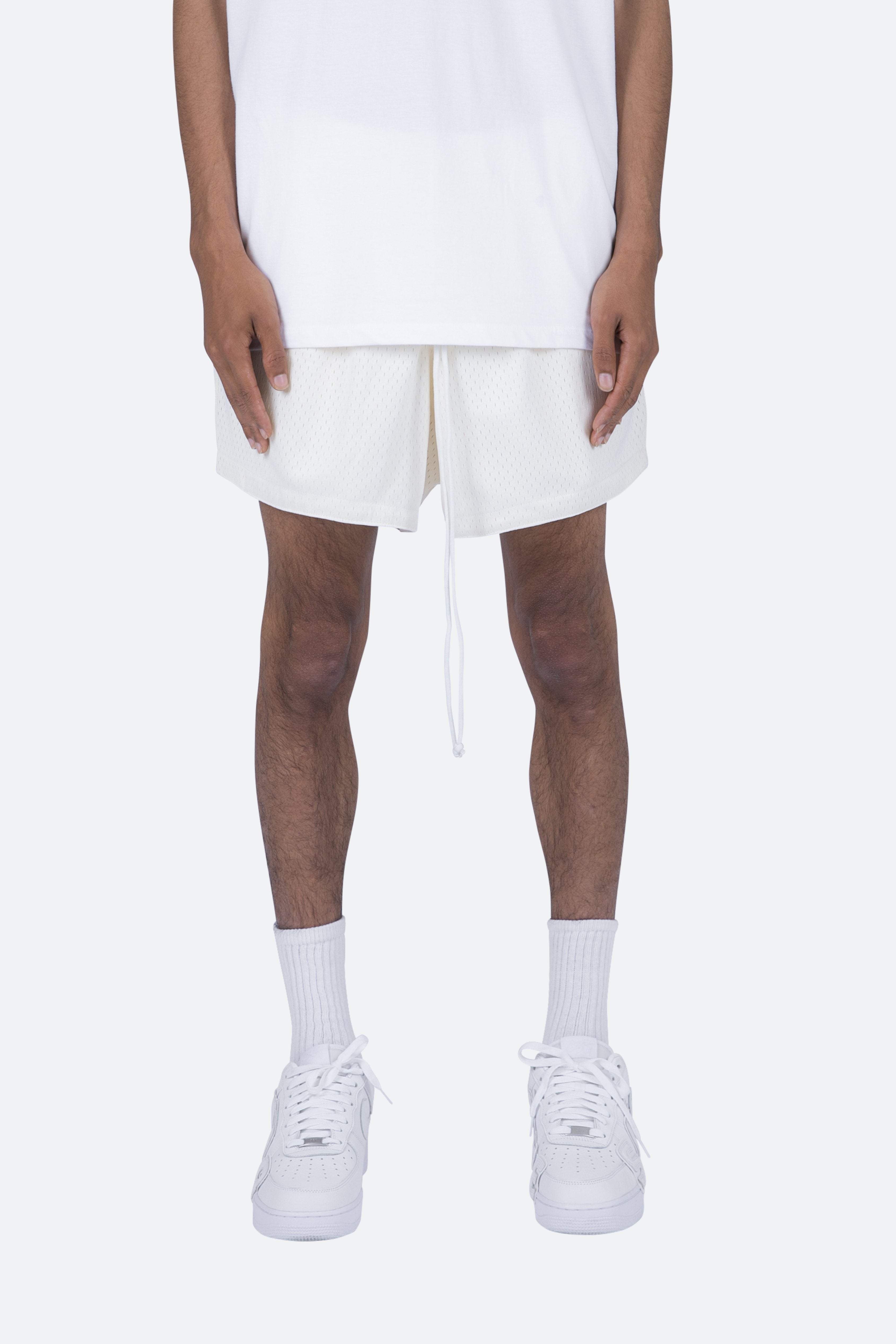 Warm Up Mesh Shorts - Off White