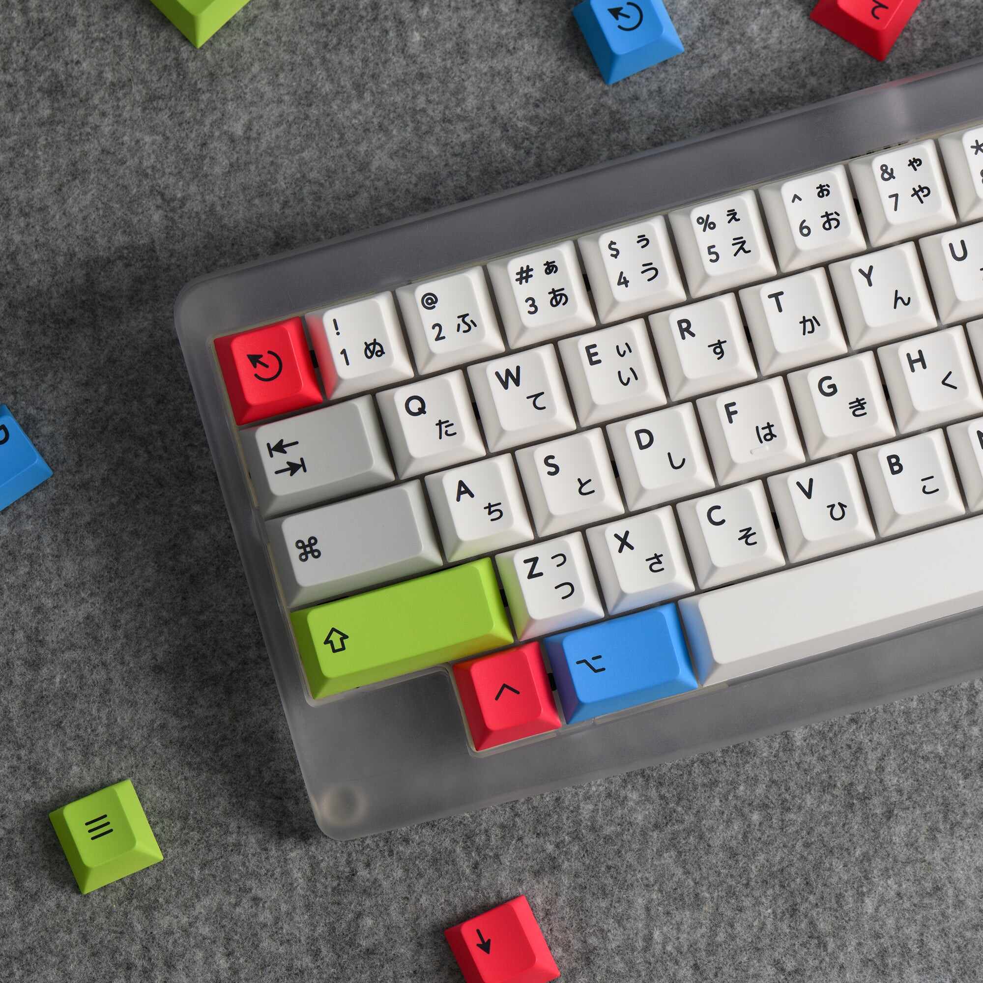 Ready to use Agar wired hotswap version with PBTfans Modern Japanese Desko