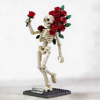 The Dead 60TH “Skull & Roses” Brick Set