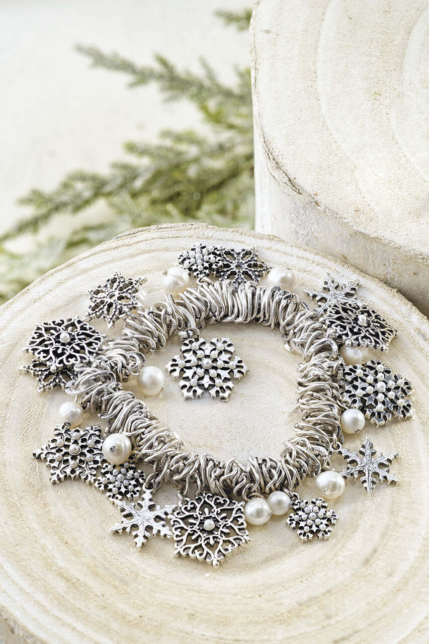 Snowflake Charm Bracelet