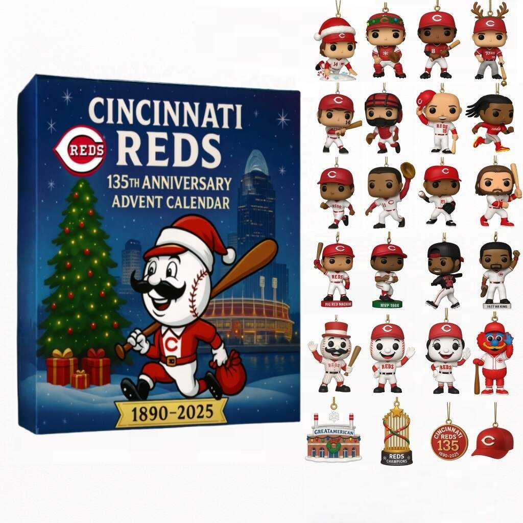 Cincinnati Reds 135th Anniversary 2025 Advent Calendar