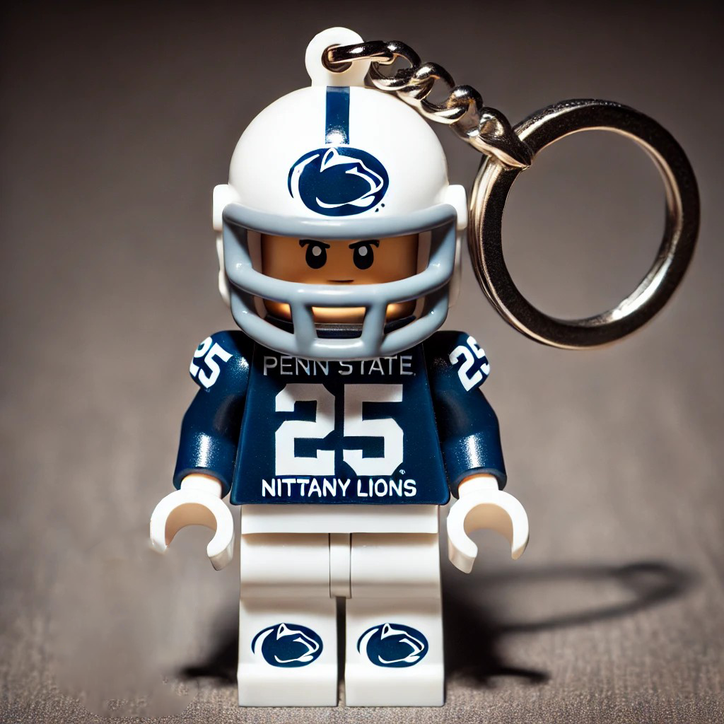 College Football Keychain