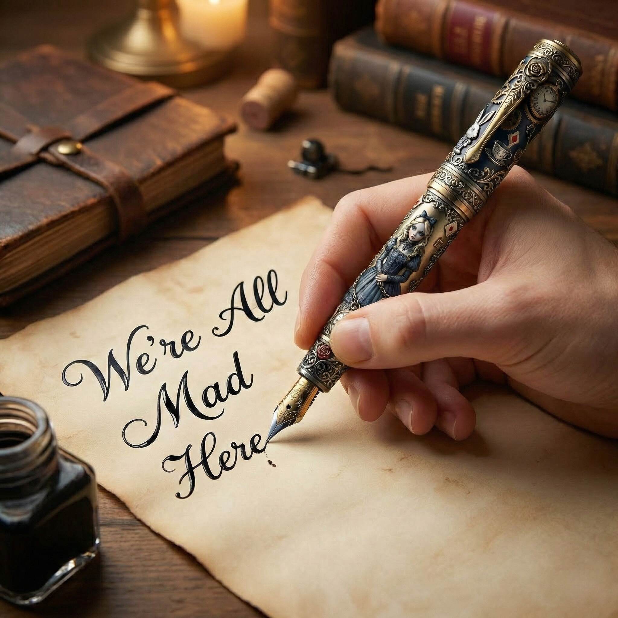 ✒️ Alice in Wonderland Collector’s Pen