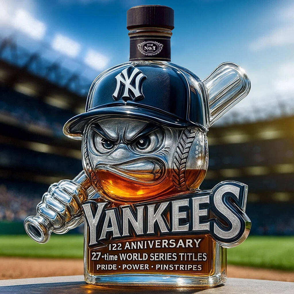 New York Yankees Limited Edition Honor Whisky Bottle