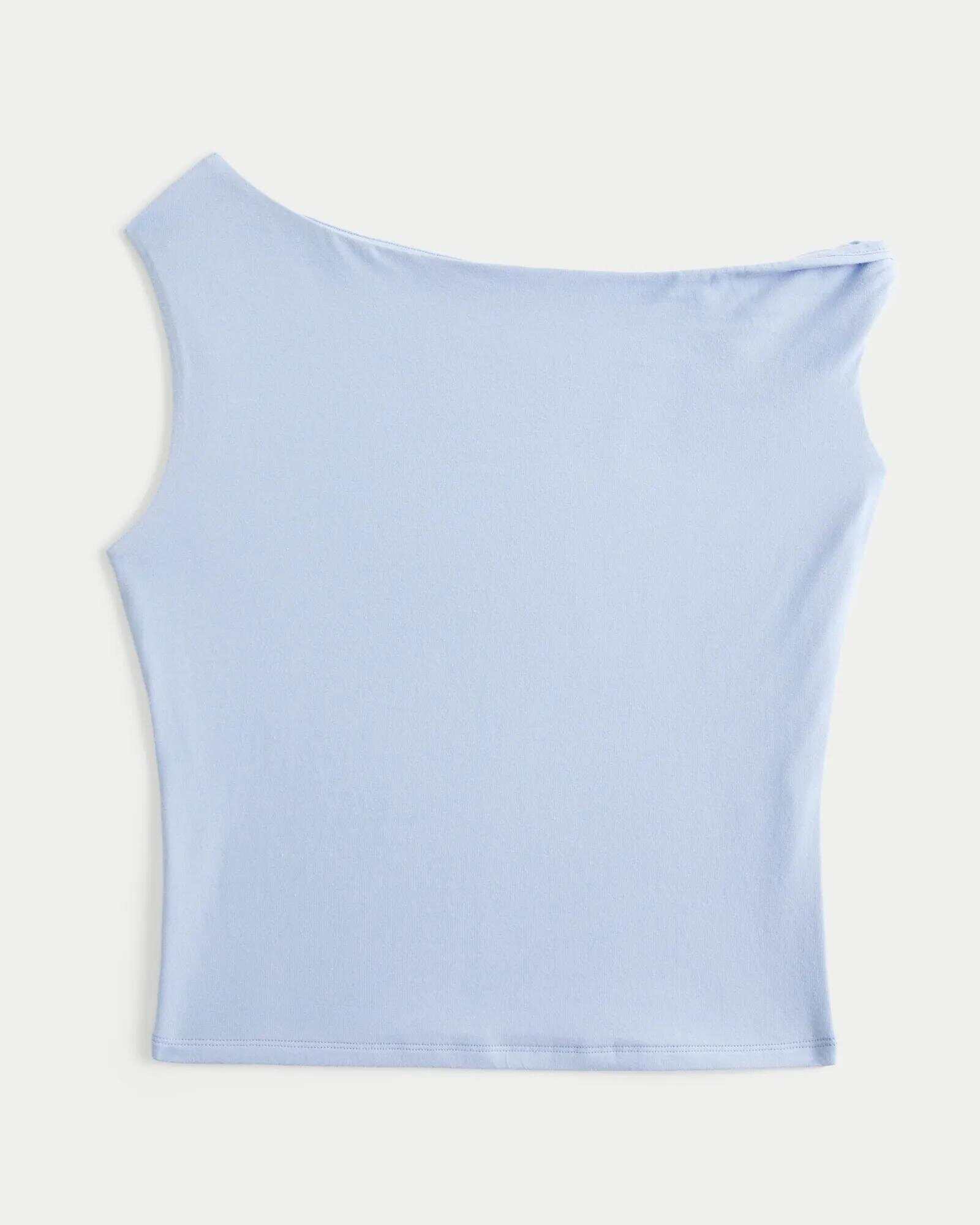 Asymmetrical Off-the-Shoulder Top