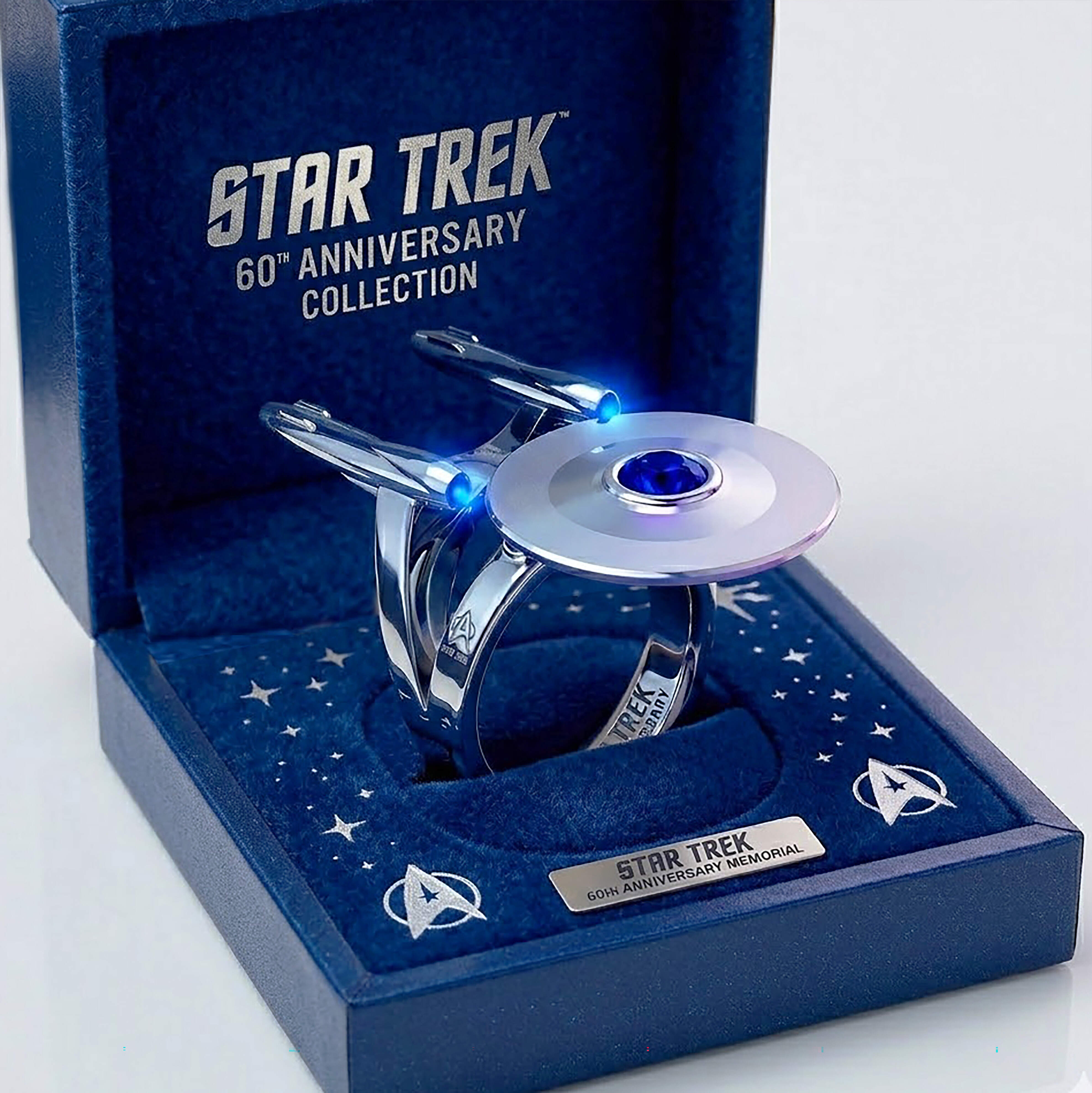 ✨ Star Trek 60th Anniversary Limited Edition Commemorative Ring 🚀