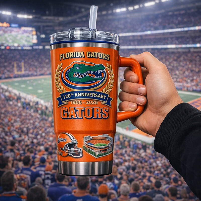 Gators 120th Anniversary Tumbler