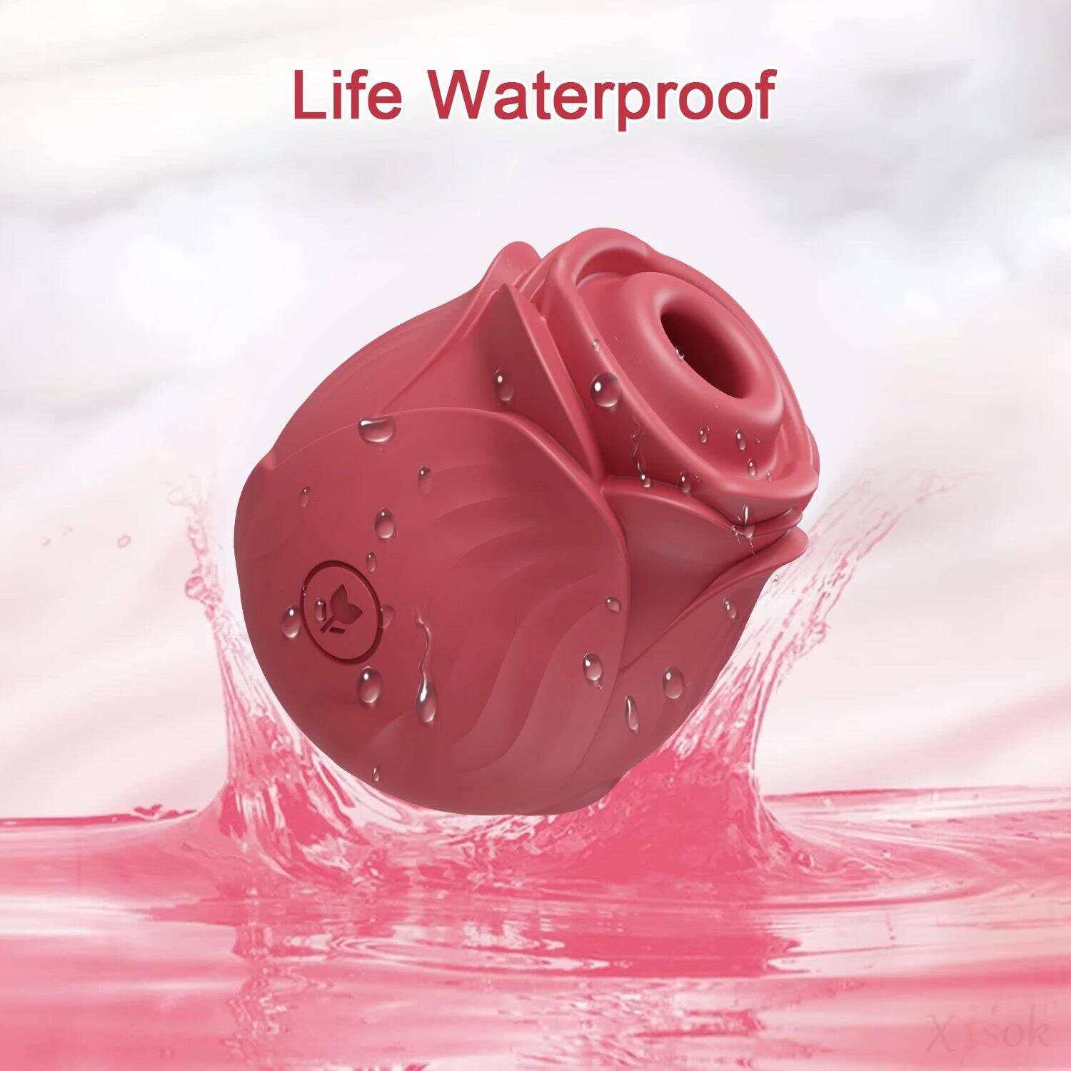 Rose Sucking Vibrator – Clit & Nipple Stimulator
