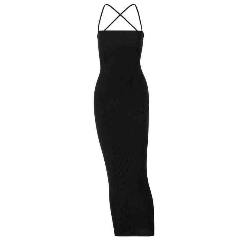 Sexy backless dress