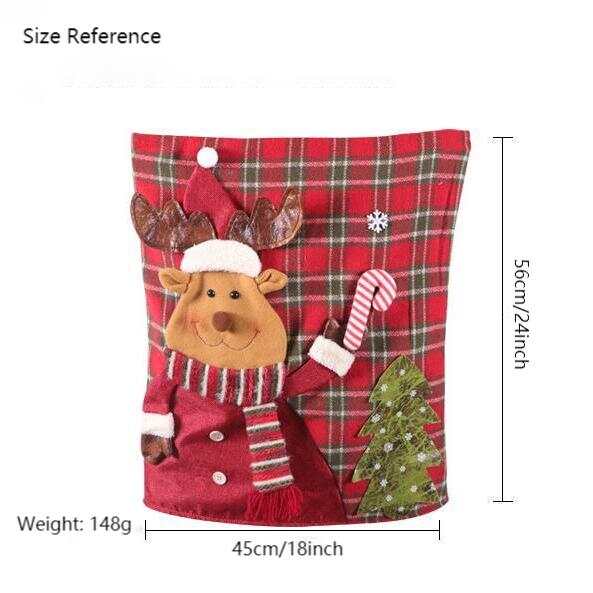 Christmas Chair Back Covers For Dinning Room Decoration