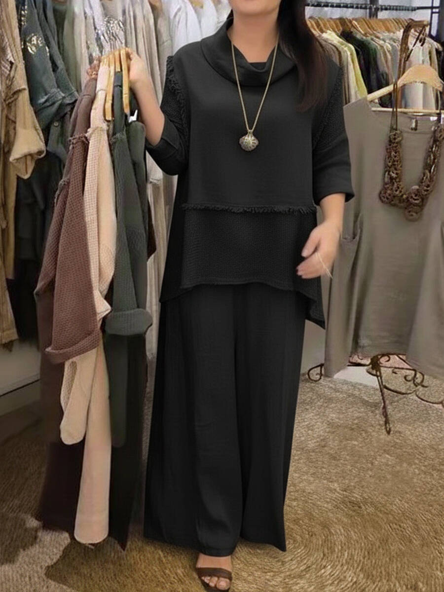 🔥Summer Arrivals🌟Casual Linen And Cotton Top And Pants Two-piece Set