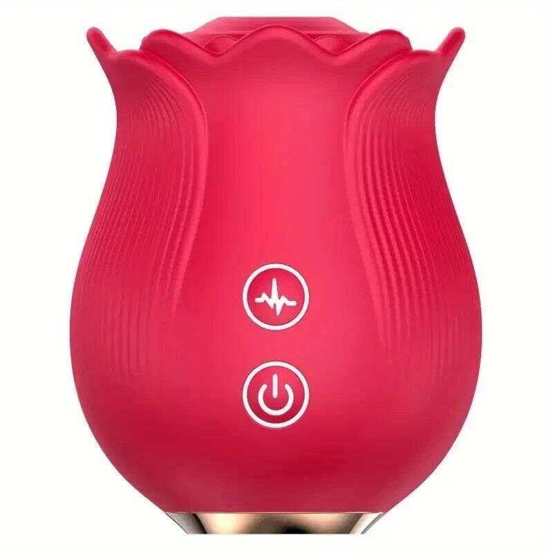Rose Vibrator – G-Spot Vibrator with 12 Sucking Modes