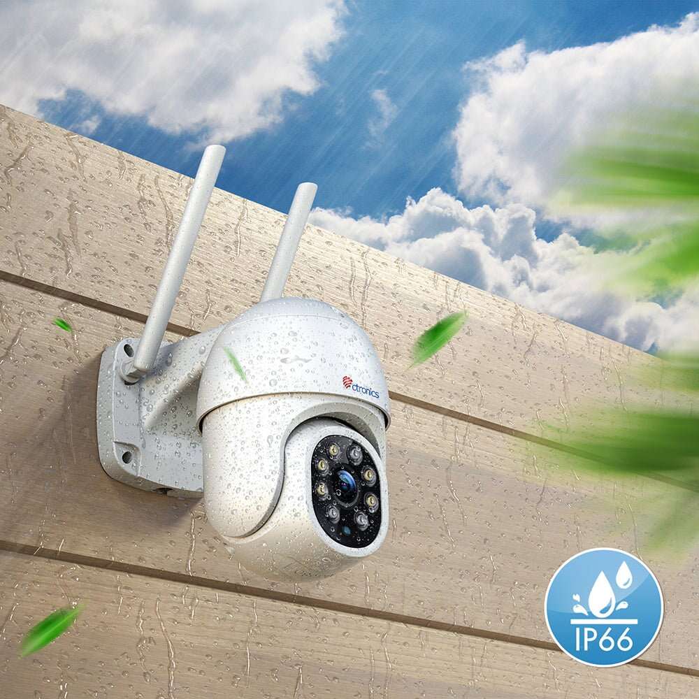 2K 4MP Wireless Security Camera with Human Detection and Auto Tracking-30m Color Night Vision