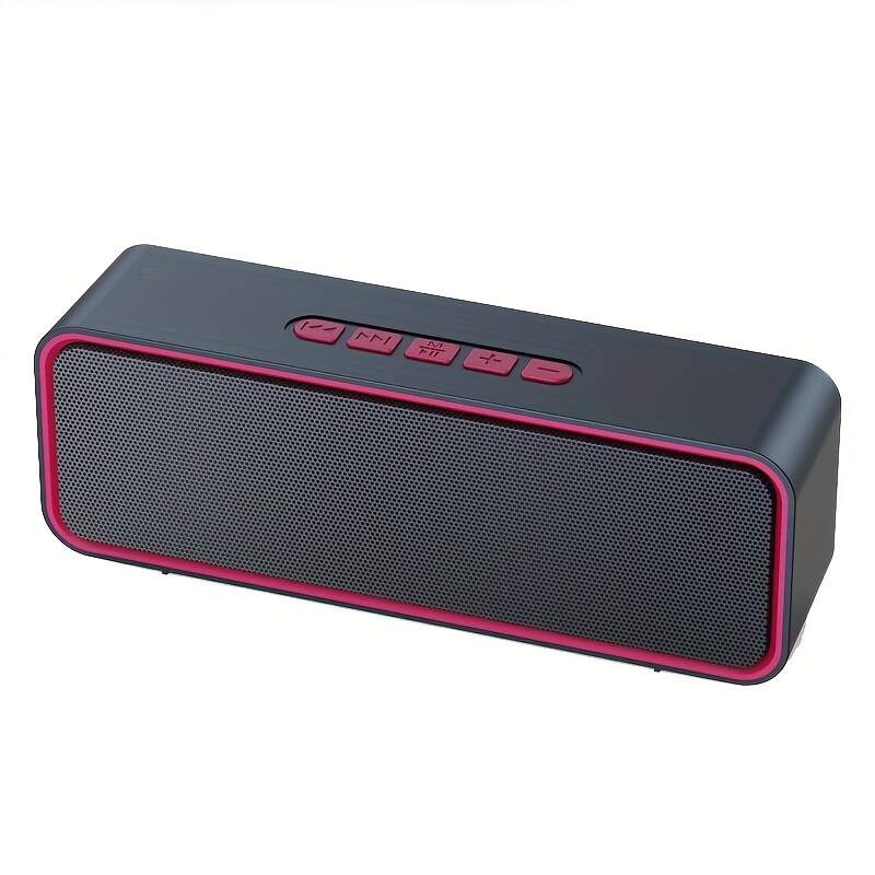 [10W Wireless Speaker] 12H Playtime Portable Wireless Speaker with HD Sound, 10W Stereo, TWS Pairing, Built-in Microphone, FM Radio, USB Type-C Charging | Ideal for Home, Parties, Outdoors, Beach, Travel, and Gifts