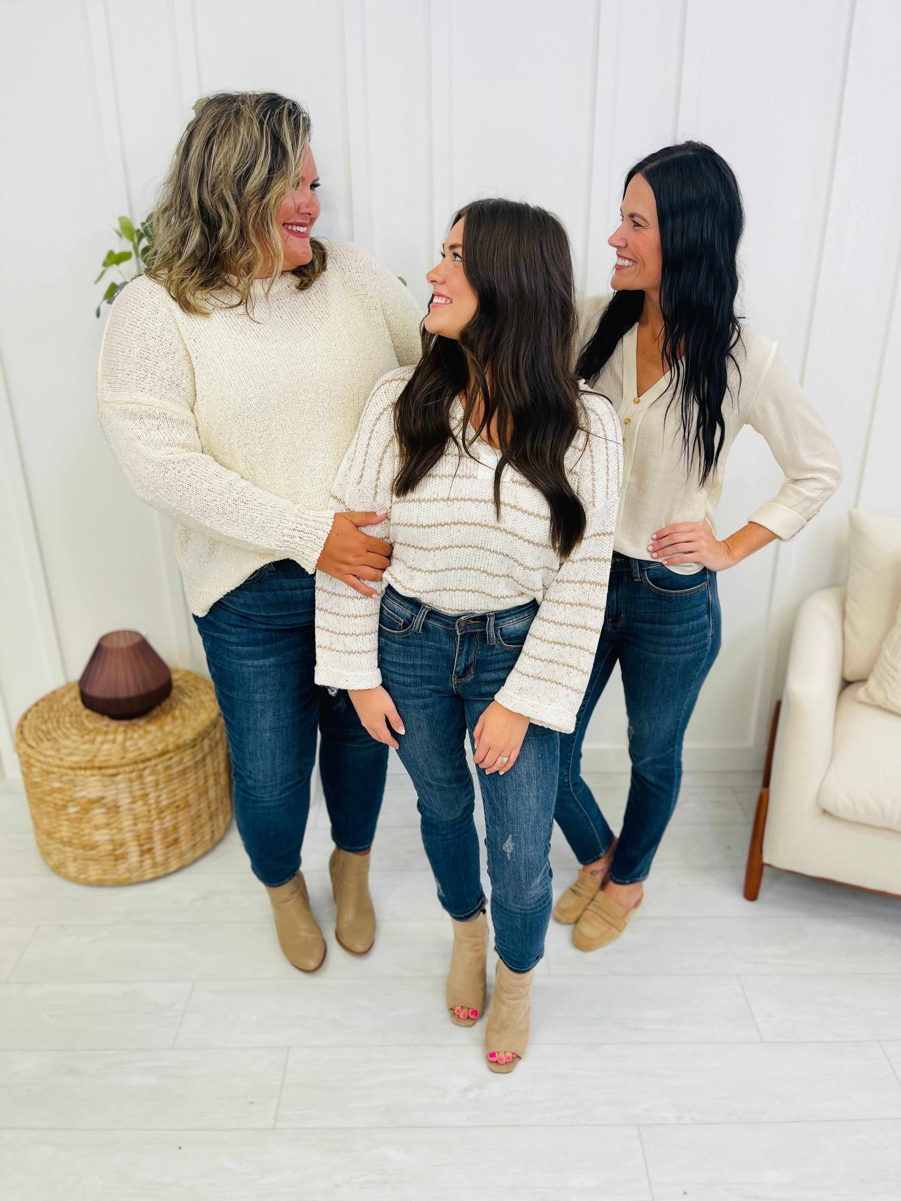 Mid Rise Plus/Reg Everyday Essential Relaxed Fit Jeans - Multiple Inseams!
