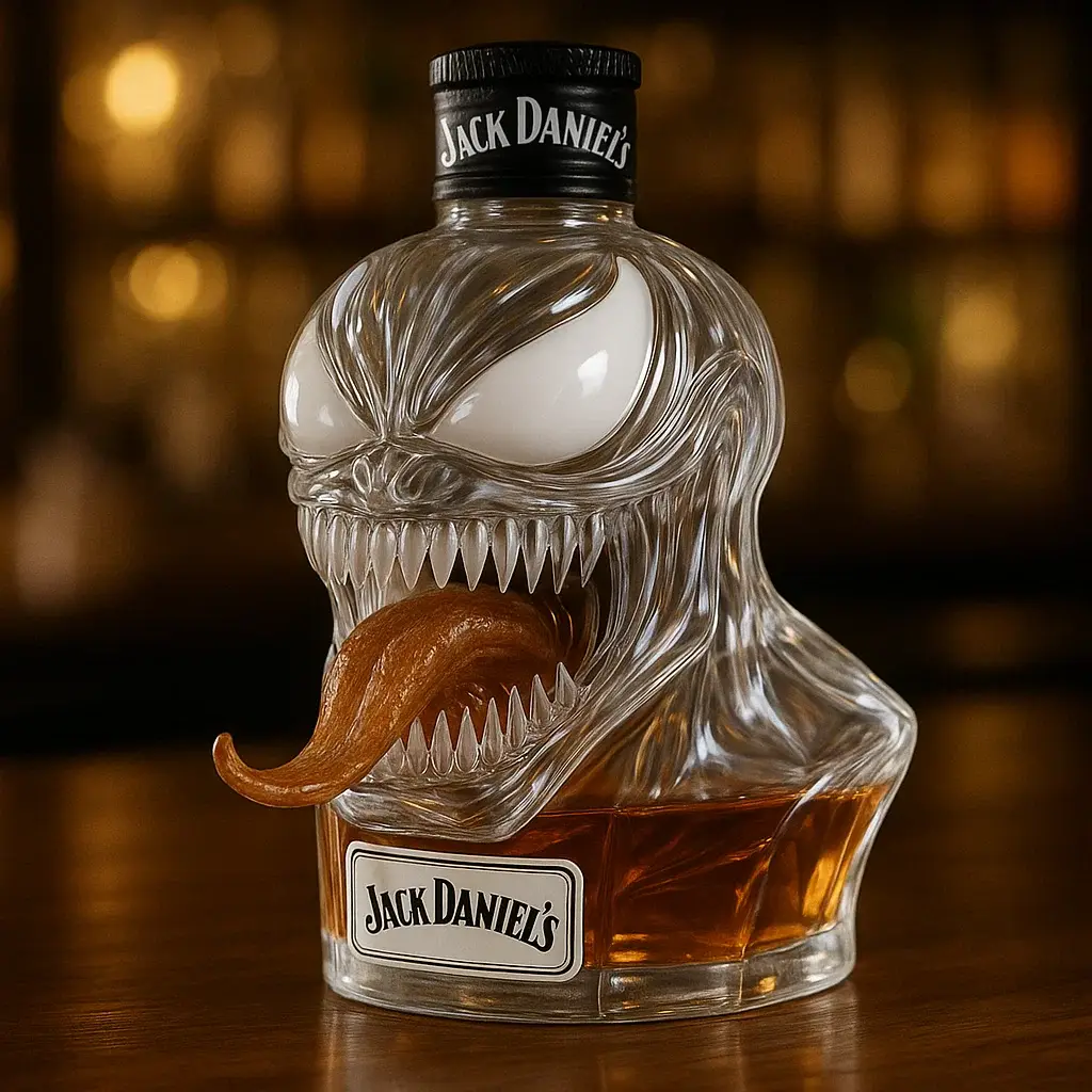 Venom Whisky Bottle