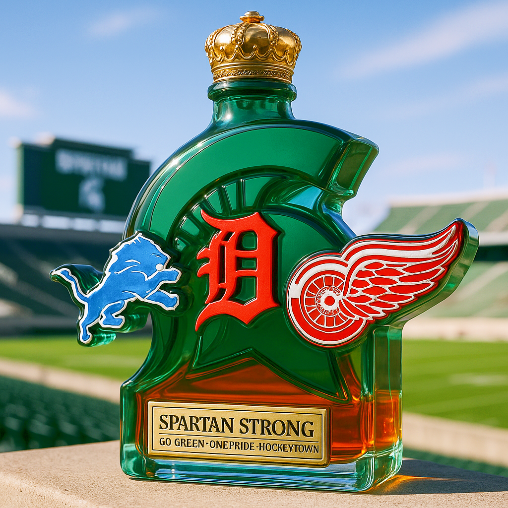 Michigan Glory Whiskey Bottle