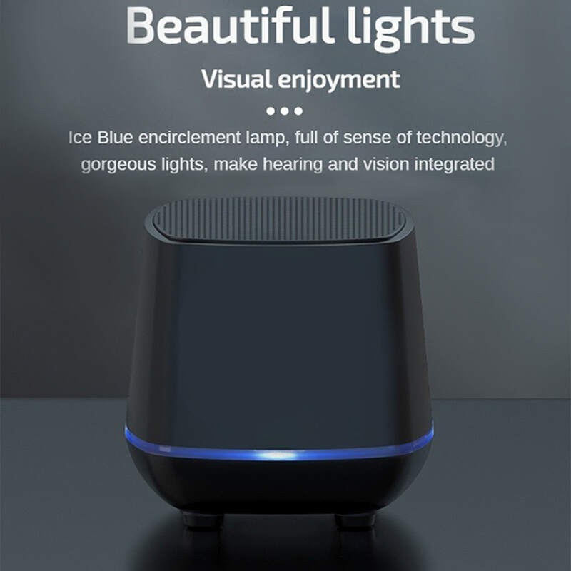 3D Surround Sound Round Speakers For PC - HiFi Stereo Portable Speakers With USB-C & 3.5mm Audio Jack, Vibrant RGB LED Lighting, Sleek Black Design - Ideal For Gaming & Home Theater Setups