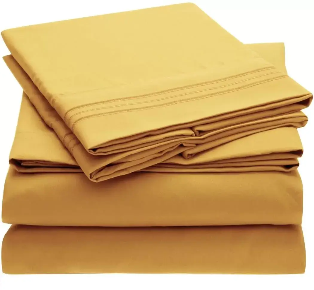 Brushed Microfiber Hypoallergenic 4 pcs Bedsheet Set