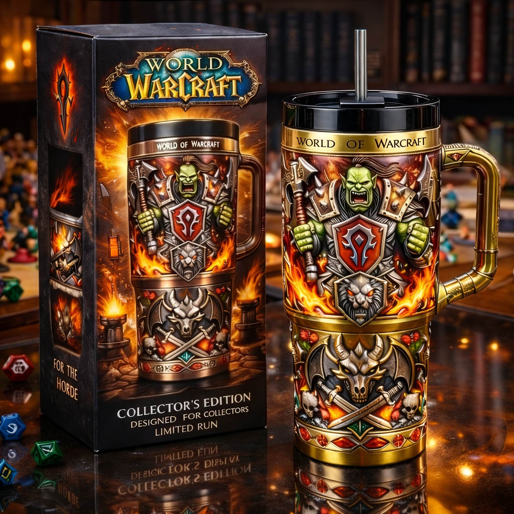 World of Warcraft Collector’s Edition Tumbler