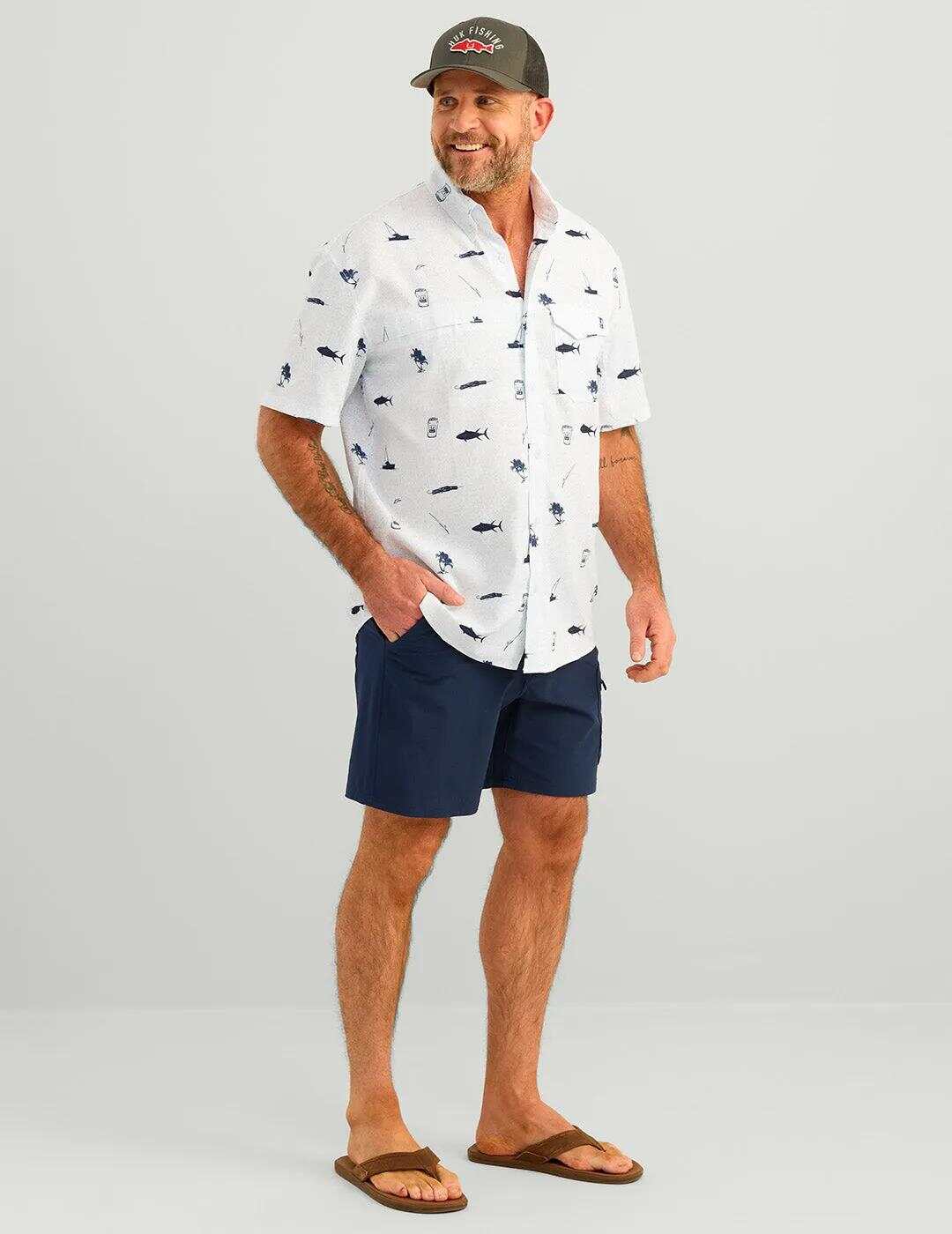 KC Tide Point Short Sleeve Button-Down