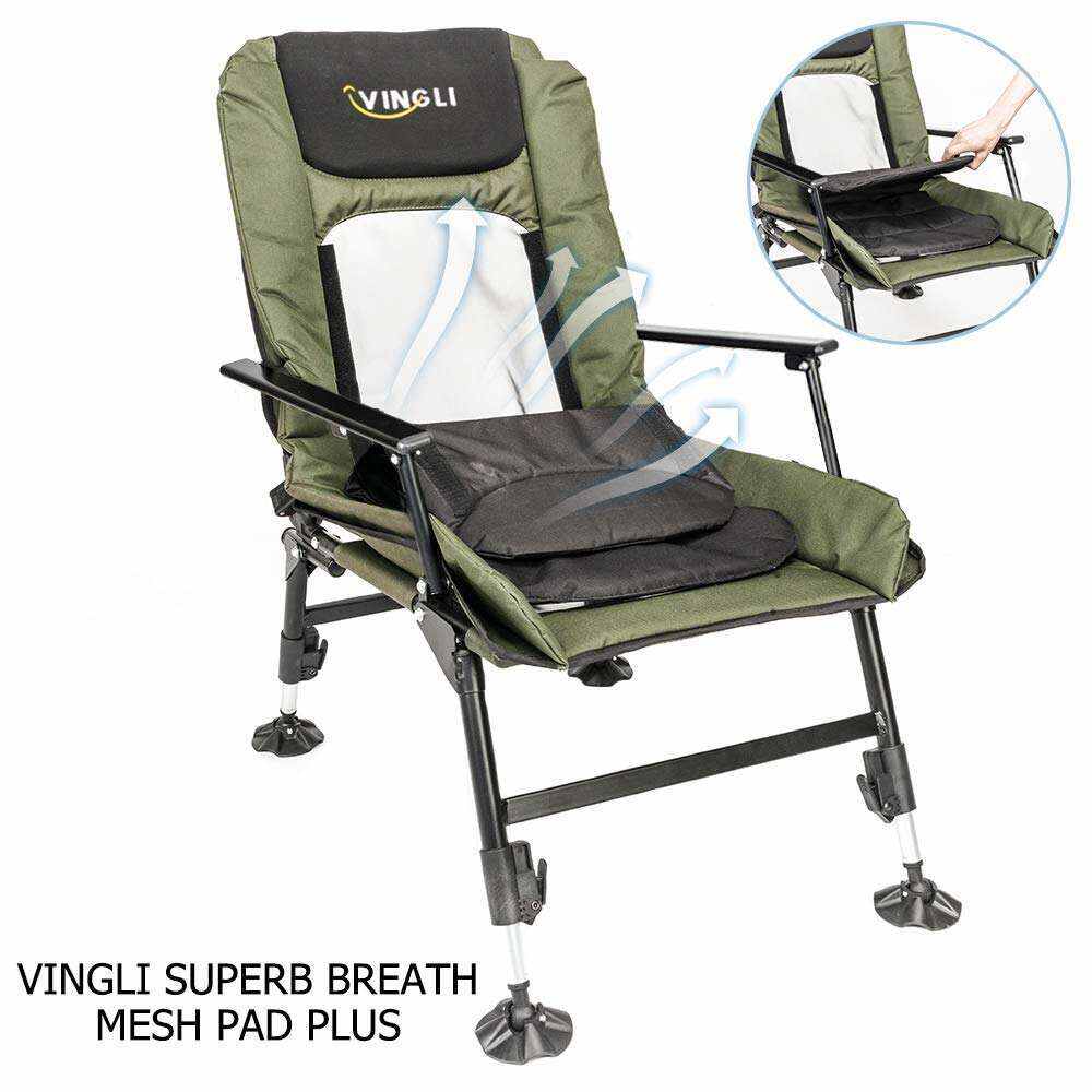 Foldable Adjustable Reclining Fishing Chair