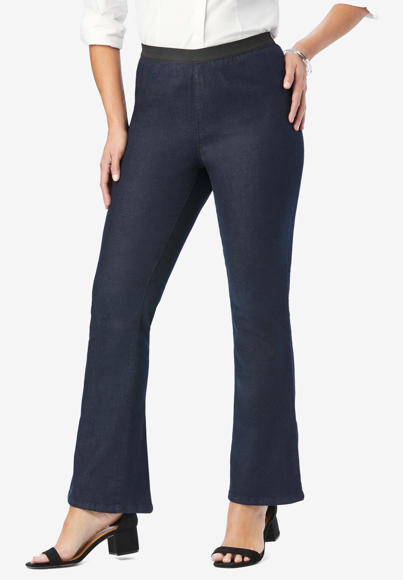 Stretch Denim Bootcut Jegging