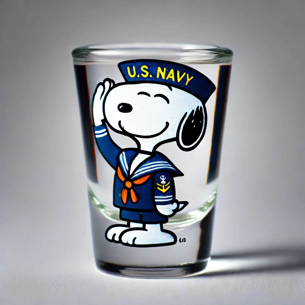 Cute Soldier Shot Glass