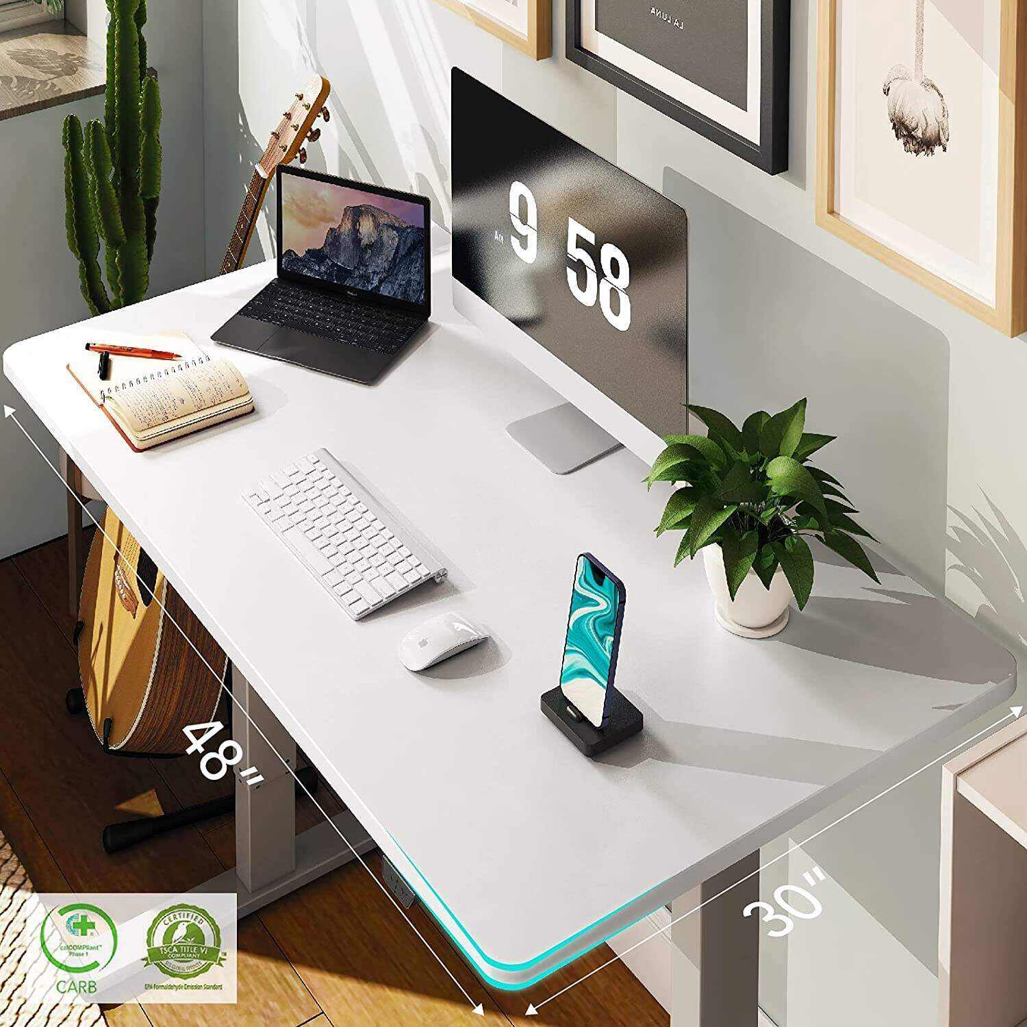 2024 New Electric Lift Computer Desk