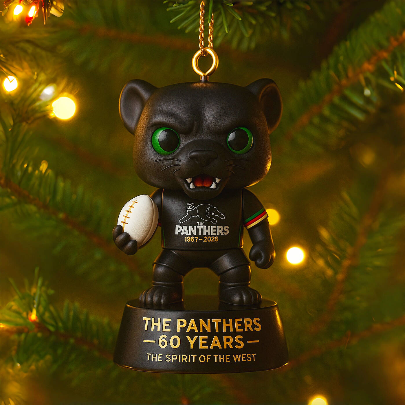 THE PANTHERS 60th Anniversary Pop Ornament (1967–2026)