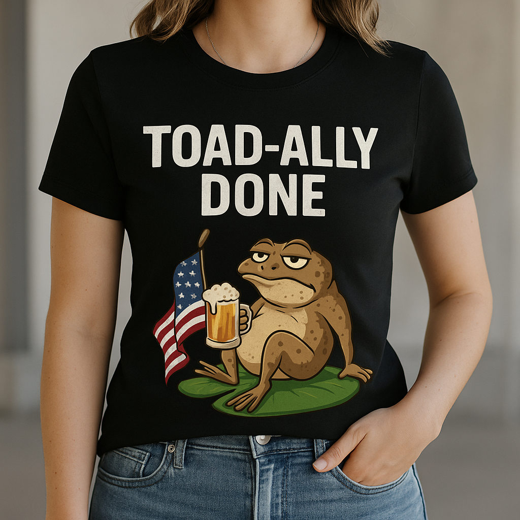 TOAD-ALLY DONE Shirt