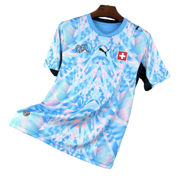 2026 World Cup Switzerland Away Soccer Shirt Fan Edition