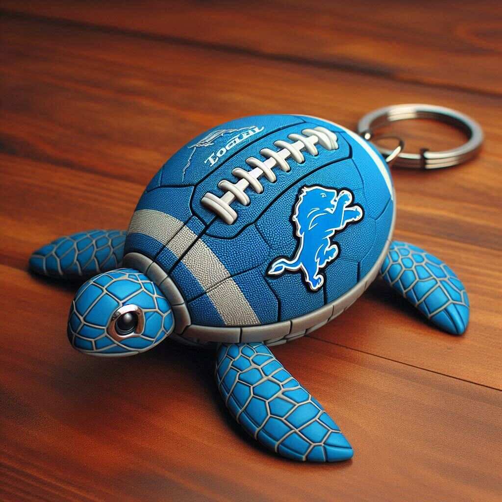 🐢🏈Football Turtle Keychain
