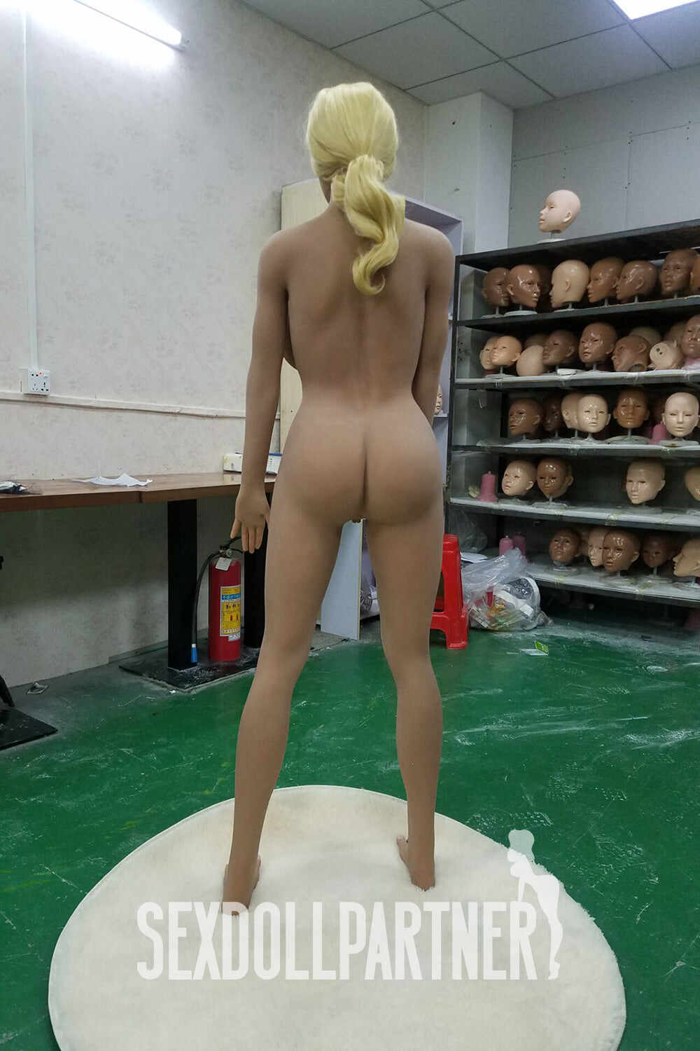 EU Stock - Emaline 5.45ft / 166cm 75 Full TPE Big Breast Blonde Celebrity Realistic Sex Doll