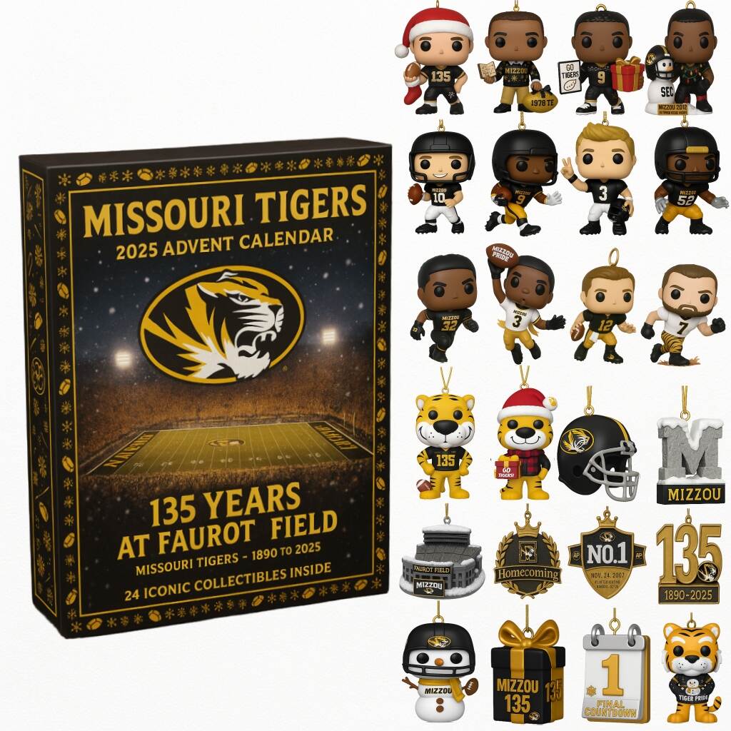 Missouri Tigers 135th Anniversary 2025 Advent Calendar