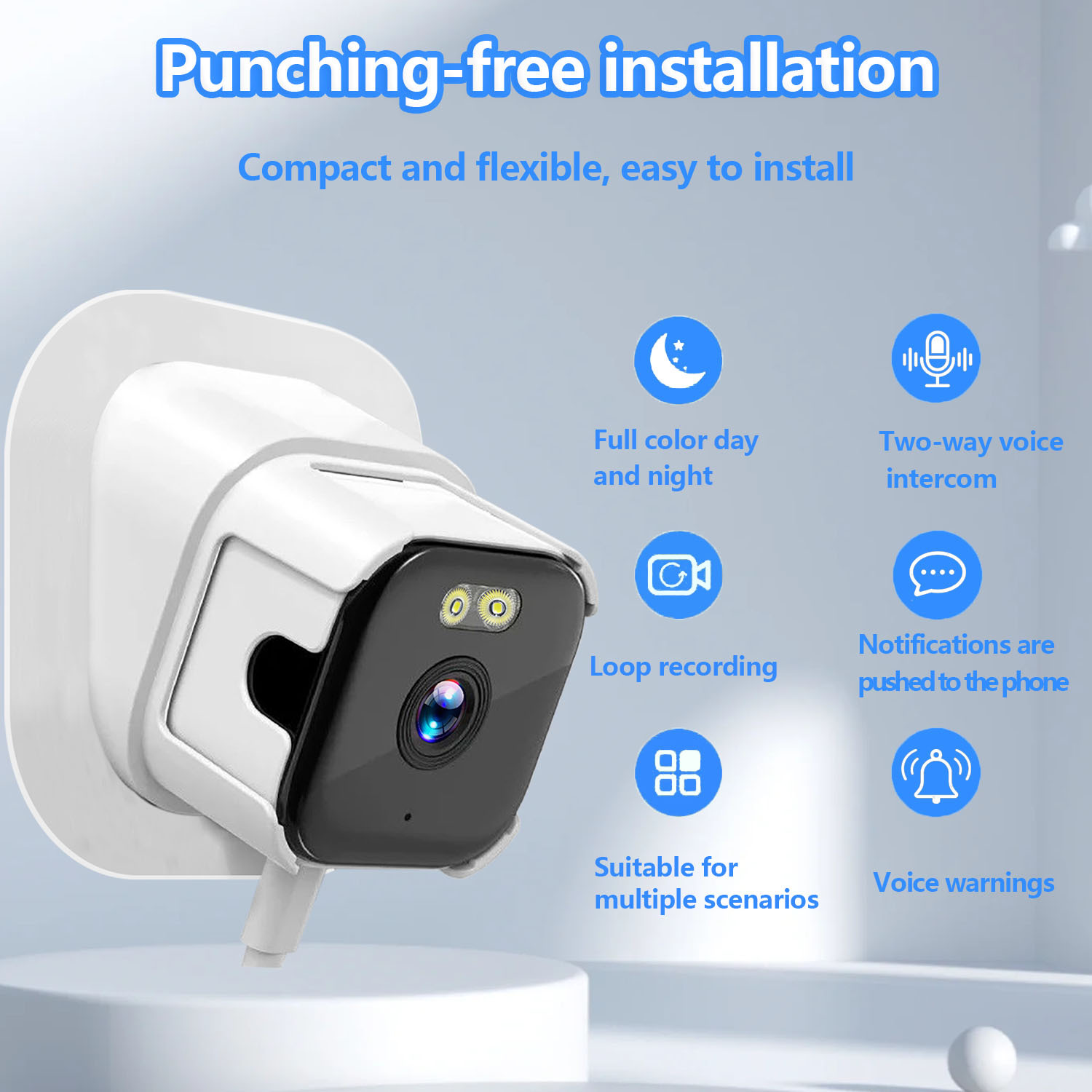 🔥 Hot Sale 69% OFF✨🎁 2K Dual-Band WiFi Window Security Camera with Bluetooth